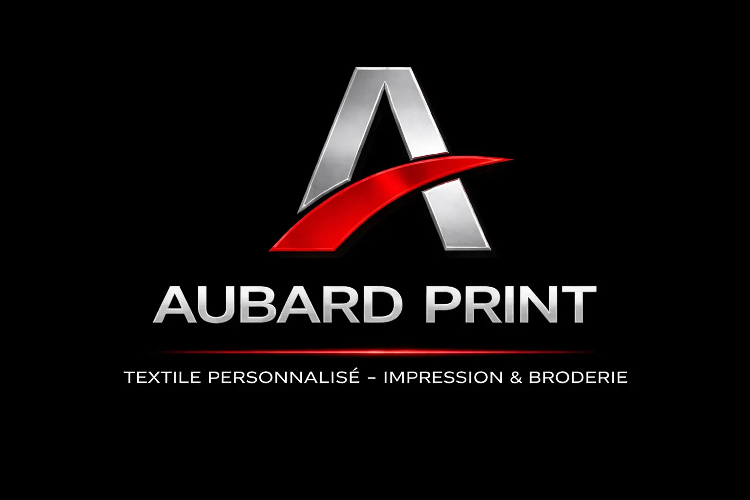 Logo Aubard Print textile professionnel personnalisé